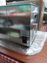 Limpiador ultrasónico mecánico, máquina de limpieza de tarros con cesta para joyería, 22 l19l15l 14L 10L 6L 3L 2L 220V, calentador de baño y temporizador