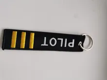 LLavero de novedad para quitar antes del vuelo, llaveros Bijoux para motocicletas y automóviles, etiqueta para llave Nuevo bordado