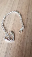 Pulsera hueca de corazón para mujer, brazalete de marca de Color plata, regalo de San Valentín a la moda, joyería al por mayor, nuevo