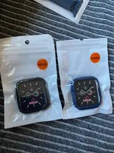 Funda para reloj para Apple Watch 5 4 3 2 1 40mm 44mm TPU blando colorido fundas de silicona para iWatch Serie 3 2 42mm 38mm parachoques