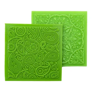 

Set of No. 4 textured mats for polymer clay 90*90*3mm. 2 PCs