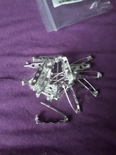 Clip de broche Chapado en 20 piezas, 20, 25 y 32mm, Base de bloqueo de seguridad en blanco, Base del broche para DIY, fabricación de joyas, accesorios de ropa al por mayor