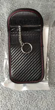 Bolsa de bloqueo de señal de llave de coche, bolso de Faraday, Fob, RFID