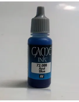 

ACRYLIC PAINT GAME COLOR 17 ML BRAND VALLEJO AND IDEAL FOR FIGURES FANCY COLOR BLUE