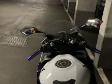 LMoDri-Espejos retrovisores para motocicleta de carreras, accesorio para Honda CBR F4 F4i / RC51 / RVT 1000 DD250E/DD300/350 HYOSUNG GT