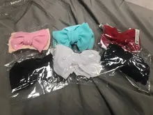 Accesorios para bebé, diadema con lazo para niña pequeña, sombrero sólido para recién nacido, tocado, banda elástica de nailon, accesorios para regalos, 2019