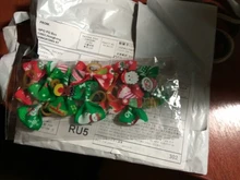 Bows Dog Hair-Bow Grooming Christmas-Dog Elastic-Rubber Cat Pet 10pcs 