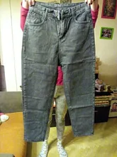 Jeans nuevos de las mujeres slim de cintura alta de tendencia de moda suelto recto ancho pierna pantalones harem pantalones tendencia 2021 neto celebridad Venta caliente