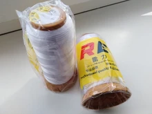 Cuerda de algodón para manualidades, cuerda de rosca de 0,2/0,25/0,5/0,7/0,8/1mm, compatible con abalorios, pulseras, collares, accesorios de joyería