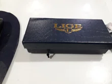 LIGE-reloj deportivo de cuarzo Para Hombre, cronógrafo de marca superior de lujo, a la moda, Ultra reloj Para muñeca fina Para Hombre