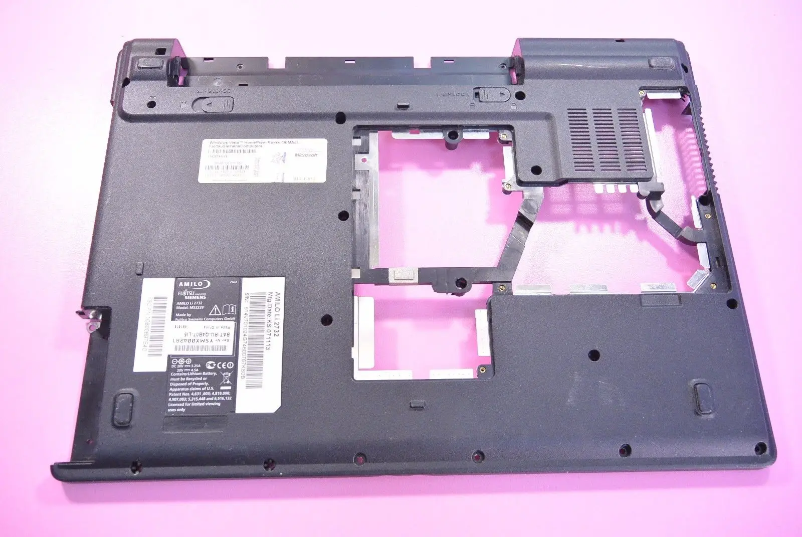 Fujitsu Siemens Amilo Li2732 Li2727 нижняя часть корпуса 60.4V703.001 | Компьютеры и офис