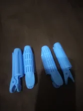 4 Uds esponjoso Natural pelo Clip de pelo rizado de plástico agarre volumen raíz del pelo esponjoso pinza flequillo pinza de peinado accesorios para el cabello