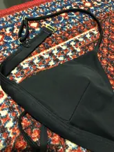 Conjunto de Bikini sólido de 9 colores, bañador Sexy de realce para mujer, traje de baño brasileño de cintura baja con cuello Halter, traje de baño de dos piezas 2021