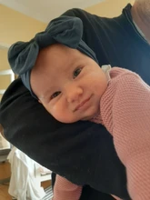 Turbante de Nudo sólido para bebé y niña, Diadema con lazo, envolturas elásticas para la cabeza, accesorios para el cabello Jly15