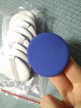 10 Uds suave cosmético Puff Facial soplo de polvo suave base de maquillaje esponja cosmética cojín de aire de la herramienta de la belleza para mujer, chica,