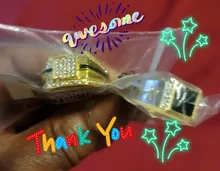 Rayas negras con incrustaciones de zirconia para hombre, colores dorados, estilo Punk, boda, fiesta, Anillos Masculinos, regalo de joyería