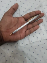 De lujo de alta calidad giro diseño de onda tinta de dibujo de METAL bolígrafo, papelería de oficina de la escuela suministros nuevos