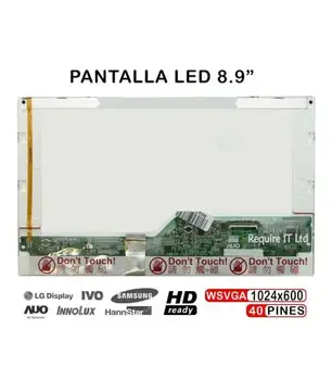 

LED SCREEN 8.9 "LAPTOP ACER ASPIRE ONE ZG5 A150 AO150 B089AW01 B089SW01