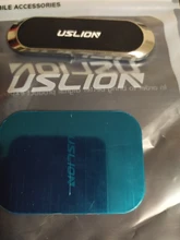 USLION-soporte magnético para teléfono de coche, mini tira en forma de soporte Universal para iPhone, Samsung, Xiaomi, imán de pared de Zinc, GPS