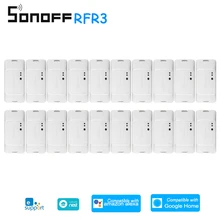 SONOFF RF R3 RFR3 Smart RF управление RM 433 МГц wifi переключатель с таймером 100-240 В DIY приложение для автоматического управления для Alexa Google Home