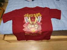 Camisas de manga corta para hombres, camisetas de estilo Hip Hop en algodón, con estampado de la suerte chino, ropa de calle masculina de verano, 2020