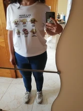 Camisetas con estampado de bebé, blusas informales de manga corta con cuello redondo, Harajuku, geniales, Tops para mujer