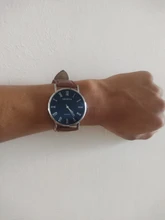 Reloj de cuero decorativo con correa para hombre, deportivo, de pulsera