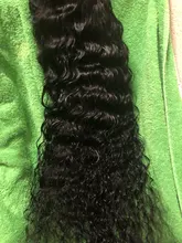 Transpare-Peluca de cabello humano rizado de 13x6 para mujeres negras, postizo de encaje Frontal con ondas profundas, prearrancado, 360 densidad, HD