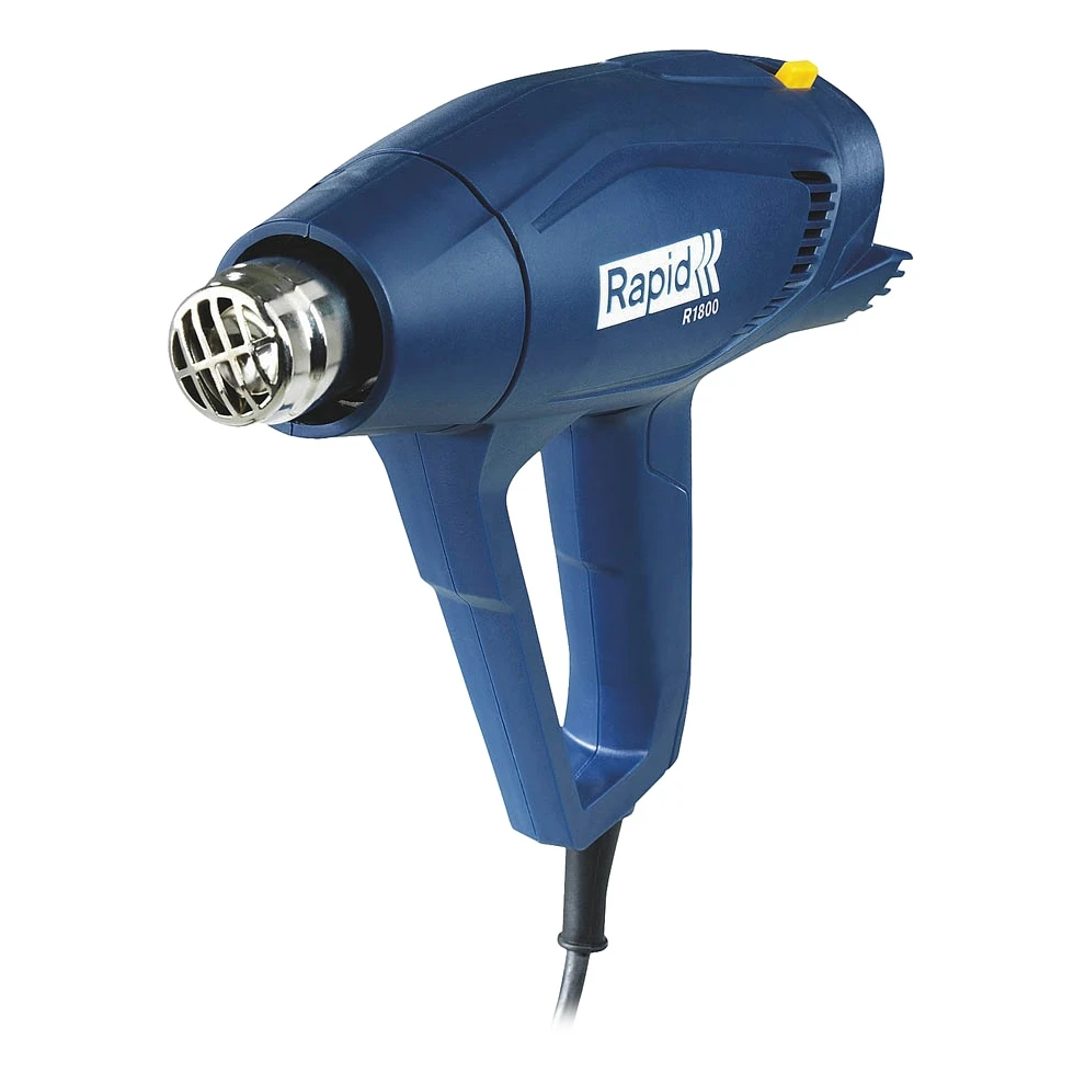 Фен технический Rapid 5001341 (1800 Вт; 450 л/мин; 300-550°C; ступенчатая регулировка t; защита от перегрева)