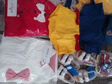 Ropa de verano para bebé, trajes de cumpleaños para caballero, vestido de fiesta de recién nacido, algodón suave, sólido, Rmper + Pantalones con cinturón, conjunto para niño pequeño