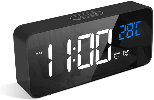 Reloj Despertador Digital Inteligente, Reloj Despertador Digital con Luz  Nocturna Inteligente Regula Sailing Electrónica