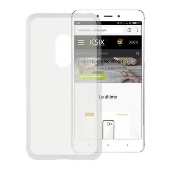 

Mobile cover Xiaomi Redmi Note 4 KSIX Flex TPU Transparent