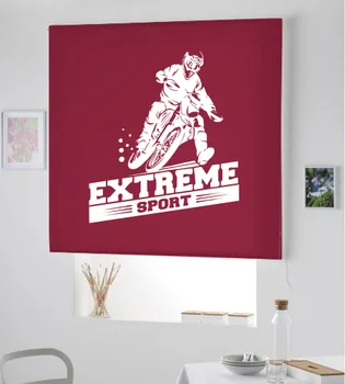 

Blind Iroa youth sports/Motocross 3 ROLLER BLINDS TRANSLUCENT! (NETWORK 100X175)