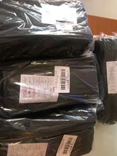 Mascarilla desechable de 3 capas, máscara facial de tela no tejida, antipolvo, con elásticos para las orejas, color negro, 10/50/100 Uds.