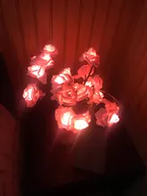 Table-Lamp Night-Lights Bedroom Decor Flower-Tree Rose Christmas Xmas LED USB Wedding