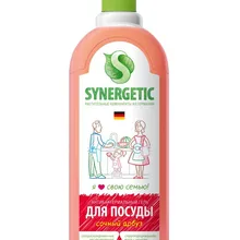 Synergetic Средство для мытья посуды, АРБУЗ, флакон(дозатор), 1л