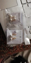 JIOFREE-pendientes de perlas de imitación para mujer, joyería Maxi sin perforaciones para fiesta de boda, regalo amor Navidad