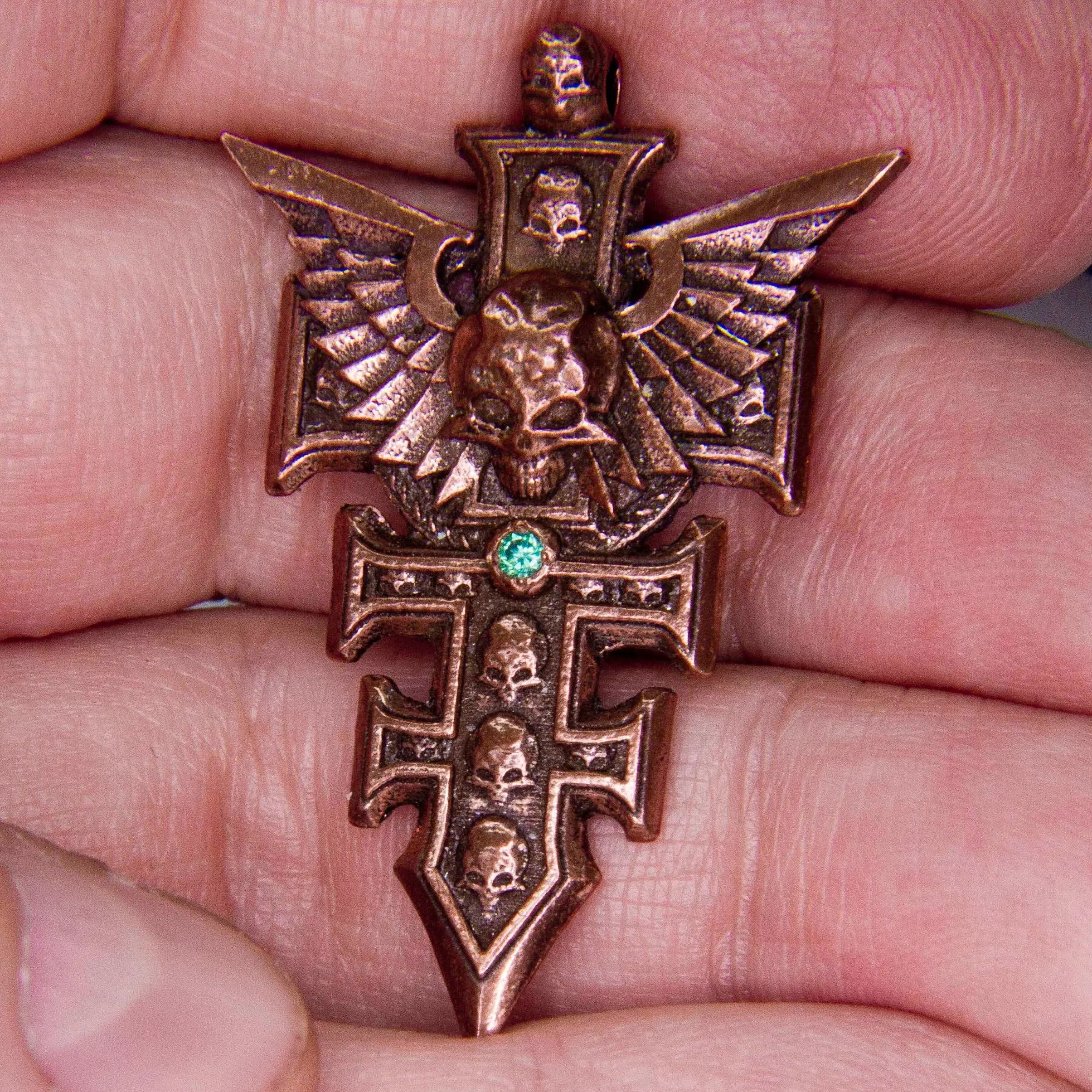 Кулон &quotОрдо Малеус&quot / Ordo Maleus Insignia Warhammer 40000 WH40k Вархаммер 40К медь | Украшения и