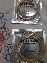 Guitar-String Acoustic-Guitar Practice Steel Nickel-Plated Original with Retail-Bag 6pcs