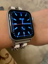 Correa de acero inoxidable bandas para reloj de Apple 6 5 4 3 banda de 38mm 42mm pulsera para iWatch Serie 6 5 2 1 40mm 44mm wirst