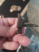 NAIERDI-caja de madera antigua para pies, Protector de esquina de pierna, triángulo rota tallada, soporte decorativo para muebles, 40x30mm, 4 Uds.