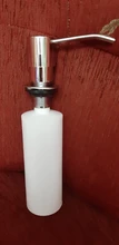 Dispensador de jabón líquido para fregadero, botella de jabón líquido para baño, bomba dispensadora de jabón líquido para lavar las manos, 300ml
