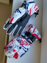 Snowboard Gloves Motorcycle Waterproof Winter Touch-Screen Warm Ultralight Fleece Professional