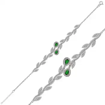 

KUTAYDAN 925 Sterling Silver Ivy Women Bracelet