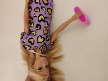 Conjunto de accesorios para muñecas Barbie, accesorios para muñecas Barbie, 32 artículos, 10 vestidos a la moda + 4 gafas + 6 collares + 2 bolsos + 10 zapatos