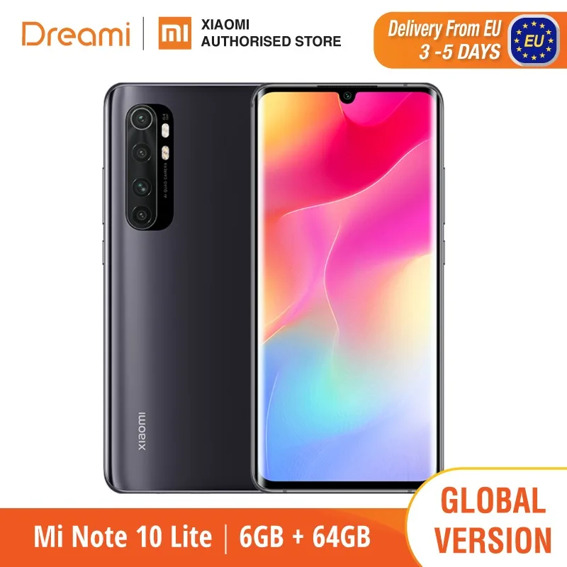 Global Version Xiaomi Mi Note 10 Lite 6GB RAM 64GB