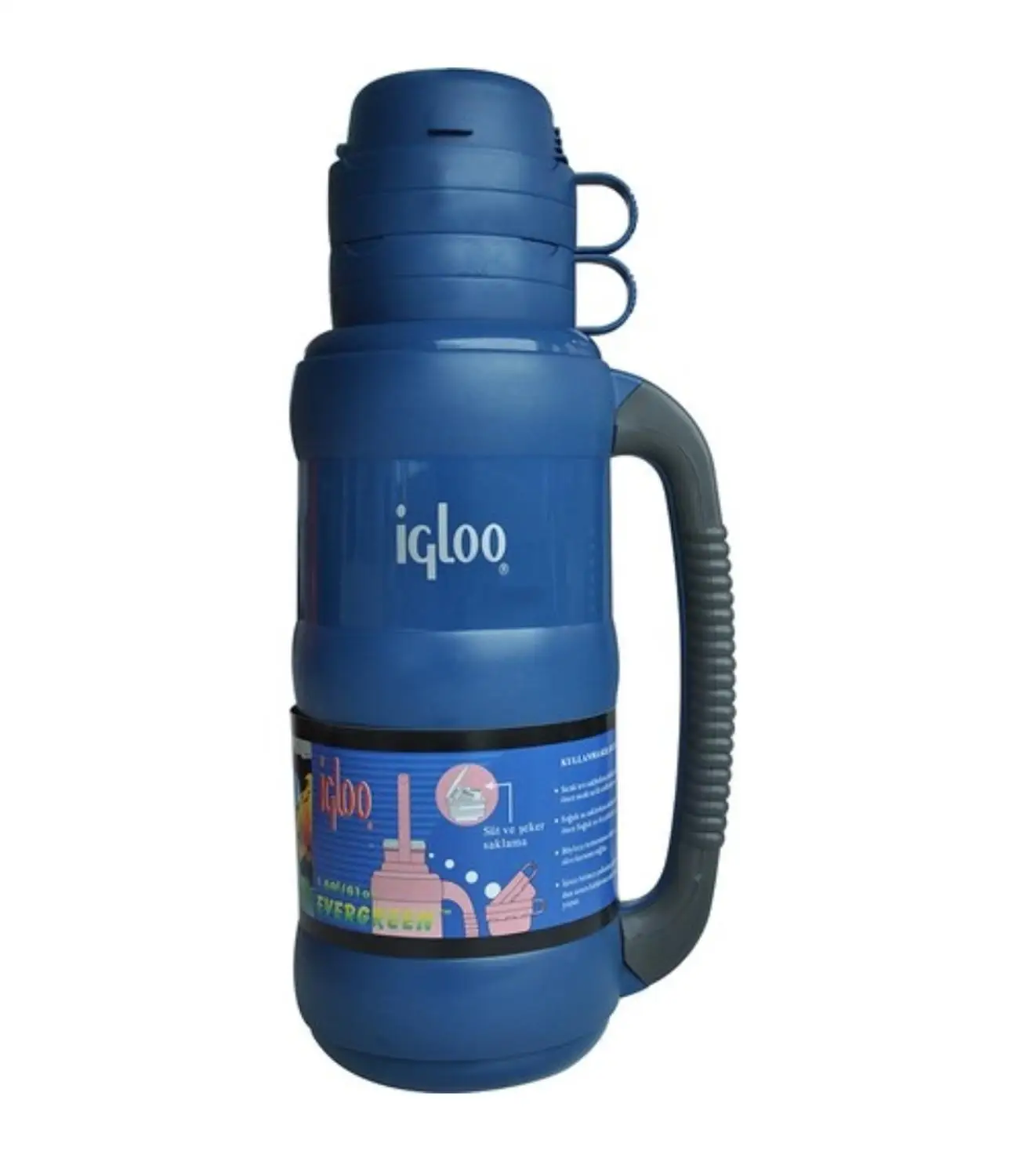 US $54.90 Igloo Inside Glass Cup Thermos 18 Liter Vacuum Flasks Travel Thermal Coffee Carafe 72 Hour Heat Retention 72 Hour Cold