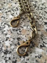 DIY Purse Chain Bag-Accessories Handbag Chains-Shoulder-Bag-Strap Bronze Silver Metal