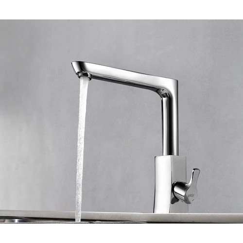 Смеситель для кухни WasserKRAFT Berkel 4807 (Керамический картридж 25мм, гибкая подводка, хромоникелевое покрытие)