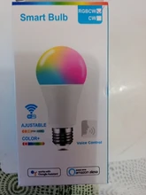 Led-Bulb Voice-Control Tuya CW Dimmable Wifi Alexa E27 Color Smart-Life Google Amazon